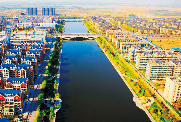 天城路生態(tài)景觀廊道綠化工程